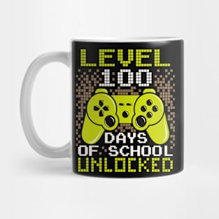 Level 100 Days Of School Unlocked Mug